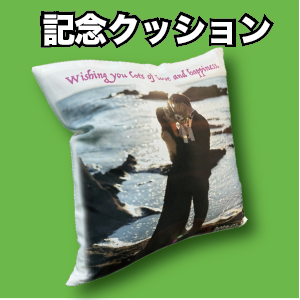 記念品（クッション）
